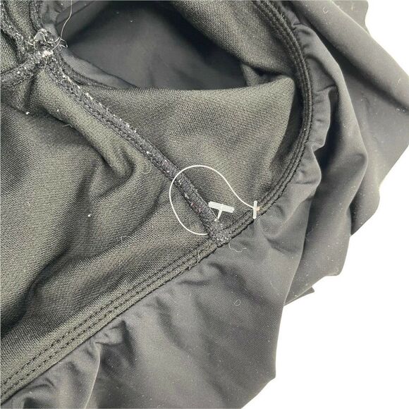 Black Off The Shoulder Ruffle One Piece Swimsuit Francescas Womens Size Small - Picture 6 of 7